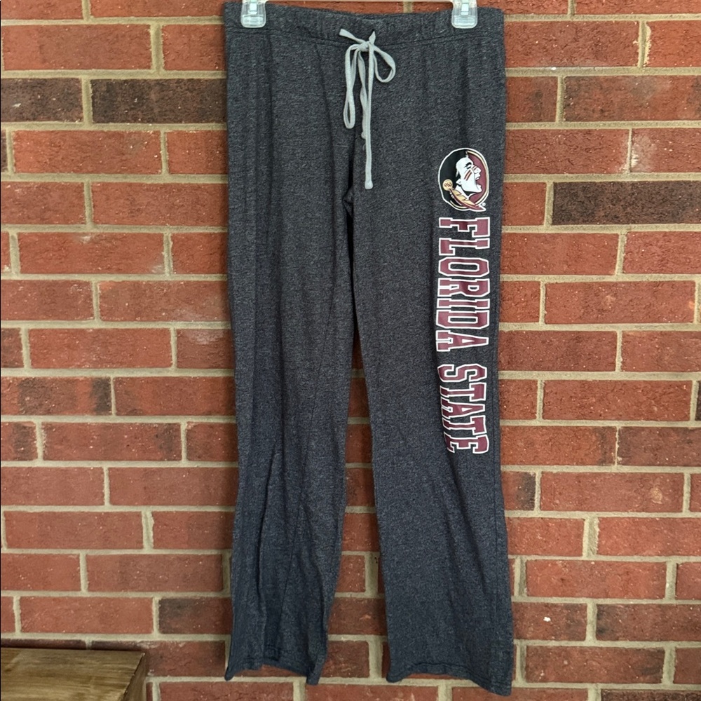 Concepts Sports Florida State Dark Gray Unisex Drawstring Lounge Pants - Picture 2 of 5